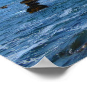 Cliff Walk in Newport – ポスター (角)