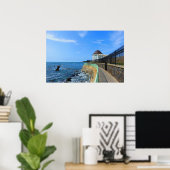 Cliff Walk in Newport – ポスター (ホームオフィス)