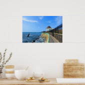 Cliff Walk in Newport – ポスター (キッチン)