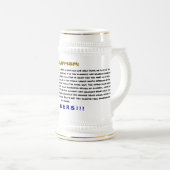 CLIFFISM!!! ビールジョッキ (正面右)