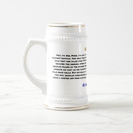 CLIFFISM!!! ビールジョッキ (左)