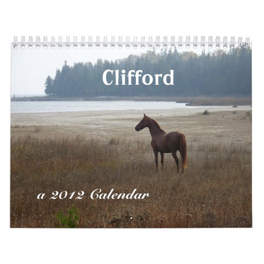 Cliffordモーガンの馬2012のカレンダー カレンダー (カバー)