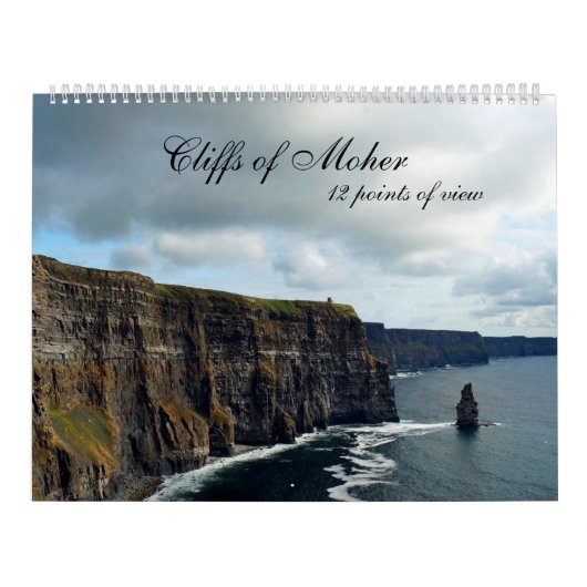 Cliffs of Moher    12 points of view カレンダー (カバー)
