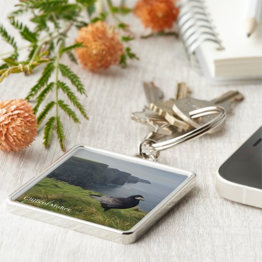 Cliffs of Moher, Ireland Rook Keychain キーホルダー (側面)