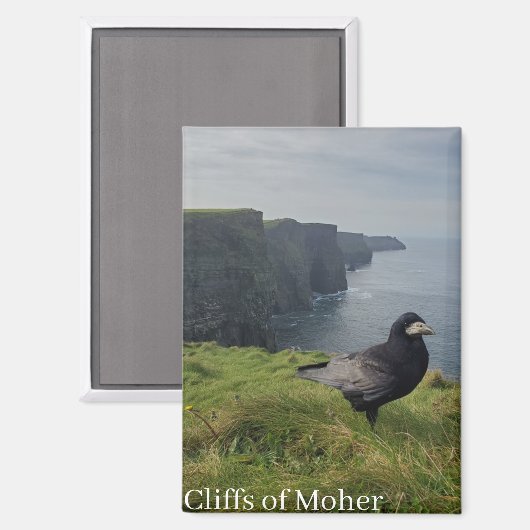 Cliffs of Moher, Ireland Souvenir Magnet マグネット (正面/裏面)