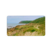 Cliffs of Skåne - Southern Sweden ラベル (正面)