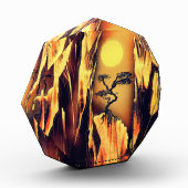 Cliffside Juniper Trees フォトブロック (左)