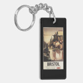 Cliftonの吊り橋およびボート キーホルダー (正面左)