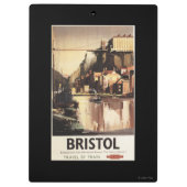 Cliftonの吊り橋およびボート クリップボード (裏面)