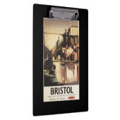 Cliftonの吊り橋およびボート クリップボード (右)