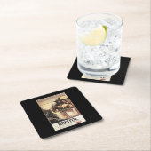 Cliftonの吊り橋およびボート スクエアペーパーコースター (インサイチュ)