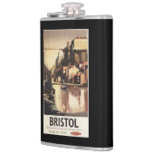 Cliftonの吊り橋およびボート フラスク (左)