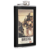 Cliftonの吊り橋およびボート フラスク (右)