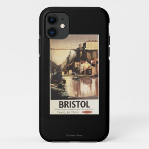 Cliftonの吊り橋およびボート iPhone 11 ケース