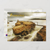 Cliftonビーチ、タスマニア、オーストラリア ポストカード (正面/裏面)