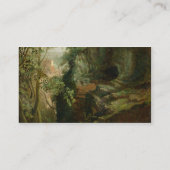 Clifton、c.1822-23 (キャンバスの油)の近くの景色 名刺 (裏面)