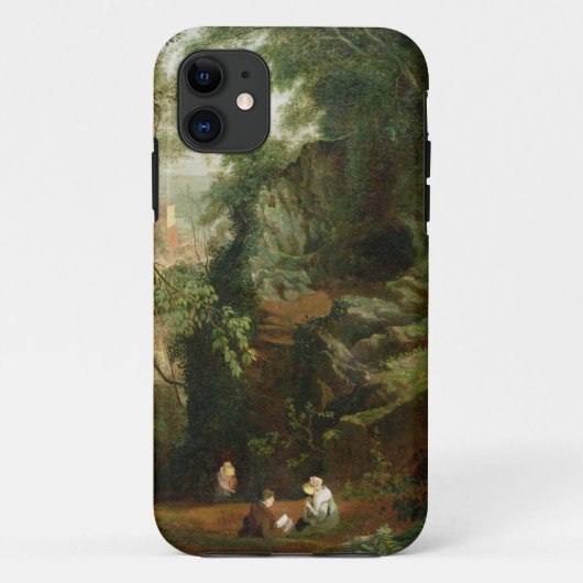 Clifton、c.1822-23 (キャンバスの油)の近くの景色 Case-Mate iPhoneケース (裏面)