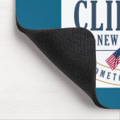 Clifton New Jersey 100th Anniv White _1 マウスパッド (コーナー)