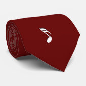 Climactic G Clef Music Red ネクタイ (ロール)