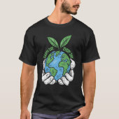 Climate Change Cool Environmentalist  Earth Day Ev Tシャツ (正面)