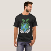 Climate Change Cool Environmentalist  Earth Day Ev Tシャツ (正面フル)