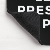 climate change is real マウスパッド (コーナー)