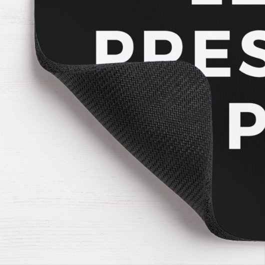 climate change is real マウスパッド (コーナー)