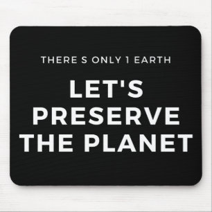 climate change is real マウスパッド