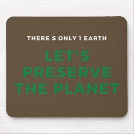 climate change is real マウスパッド