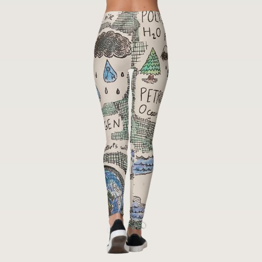 Climate Change Leggings レギンス (裏面)