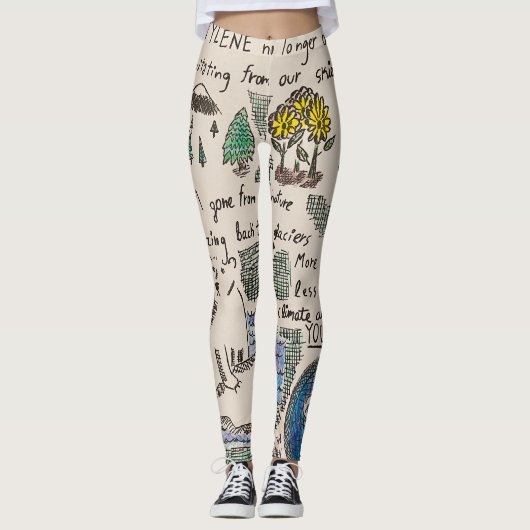 Climate Change Leggings レギンス (正面)