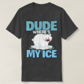 Climate Change Protection Against Global Warming P Tシャツ (デザイン正面)