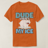 Climate Change Protection Against Global Warming P Tシャツ (デザイン正面)