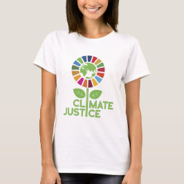 Climate Justice UNグローバルゴール2030 SDG Tシャツ