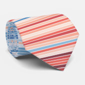 Climate Stripes Krawatte Deutschland 1881-2019 ネクタイ (ロール)