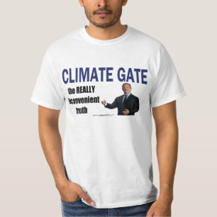 CLIMATEGATE: 実際に不便な真実 Tシャツ