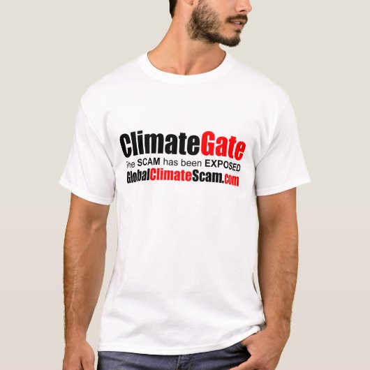 ClimateGate Tシャツ (正面)