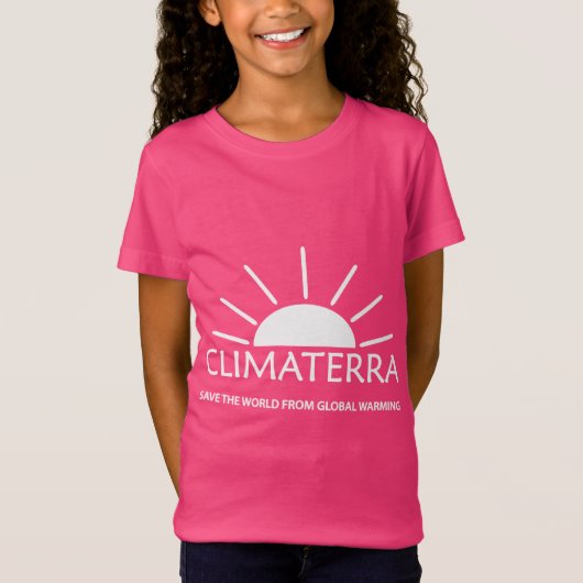 CLIMATERRAロゴ Tシャツ (正面)