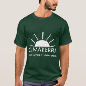 CLIMATERRAロゴ Tシャツ (正面)