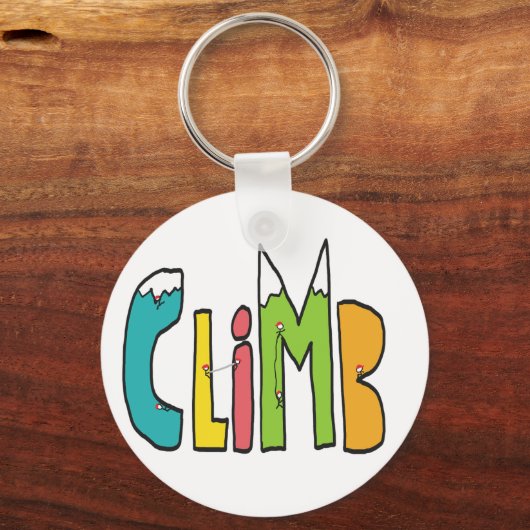 Climb キーホルダー (正面)