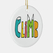 Climb セラミックオーナメント (右)