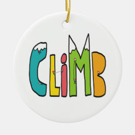 Climb セラミックオーナメント