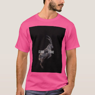 Climb Anything Ibex Edition (黒)グラフィック Tシャツ
