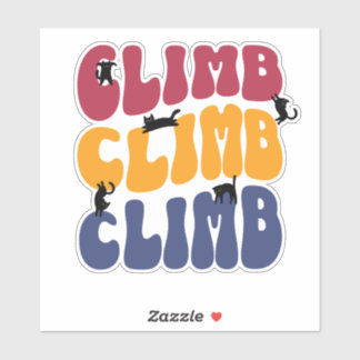 Climb Cats Vintage Color Edition シール