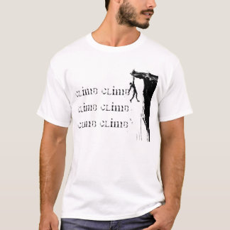 Climb Climb Climb Climb Climb Tシャツ