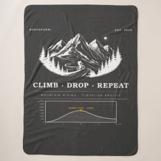 Climb Drop Repeat Mountainbike Tee シェルパブランケット