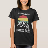 Climbed Aconcagua Argentina Summit 2023 Hike Mendo Tシャツ (正面)