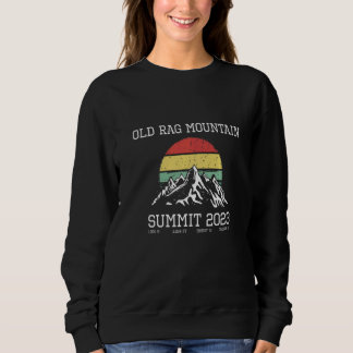 Climbed Old Rag Mountain Summit 2023 Hike Virginia スウェットシャツ