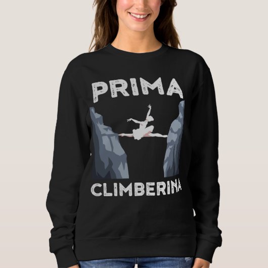 Climberina Prima Climberina スウェットシャツ (正面)