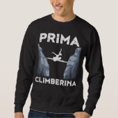 Climberina Prima Climberina スウェットシャツ (正面)